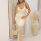 NEW AMELIA MAXI CROCHET SEQUIN DRESS (CREAM/GOLD)  222