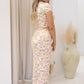 NEW HILARY TWO PIECE SKIRT SET (YELLOW FLORAL)