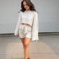 NEW SYDNEY LINEN TWO PIECE SHORT SET