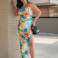 NEW ASYA TROPICAL MIDI DRESS (FLORAL)