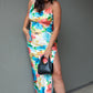 NEW ASYA TROPICAL MIDI DRESS (FLORAL)