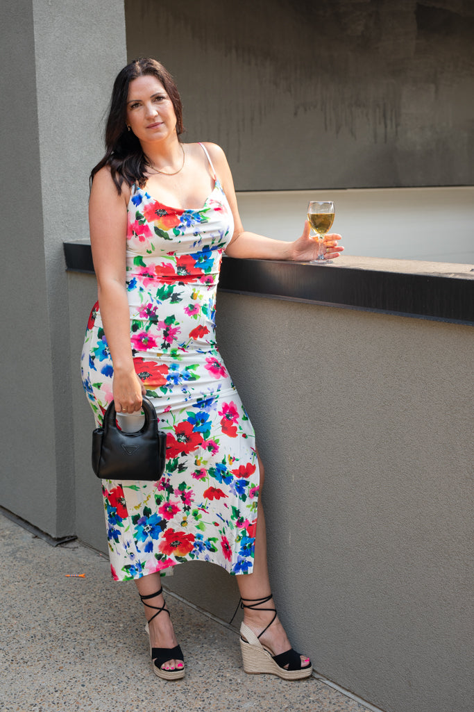 NEW ADESSA MIDI DRESS (FLORAL)