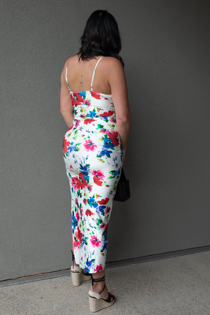 NEW ADESSA MIDI DRESS (FLORAL)