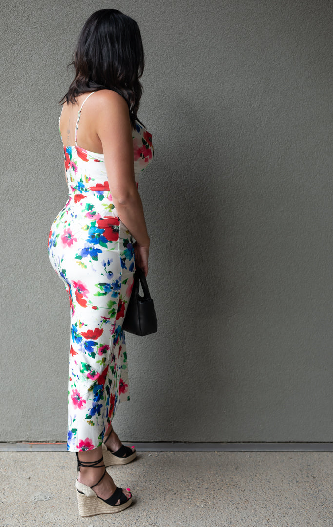 NEW ADESSA MIDI DRESS (FLORAL)