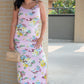 NEW SOLSTICE BUTTER BASIX MAXI (LAVENDER FLORAL)