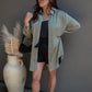 NEW AURILLIA SATIN BLOUSE (LIGHT OLIVE)