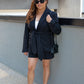 NEW ARIA BELTED BLAZER (BLACK)