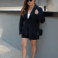 NEW ARIA BELTED BLAZER (BLACK)