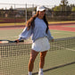 NEW SERENA TENNIS SKORT (WHITE & BLACK)