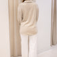 NEW ROSIE RIBBED SHACKET (OATMEAL) | BEST SELLER