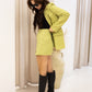 NEW HALLIE BLAZER (LIME)