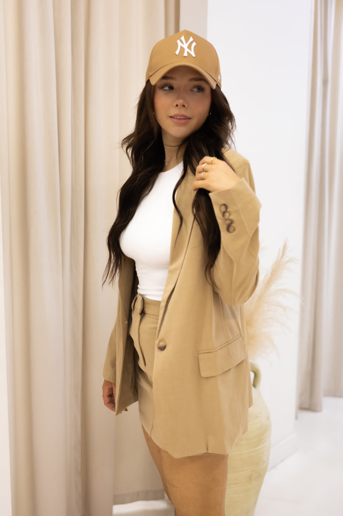 NEW BEAU BLAZER (NUDE)