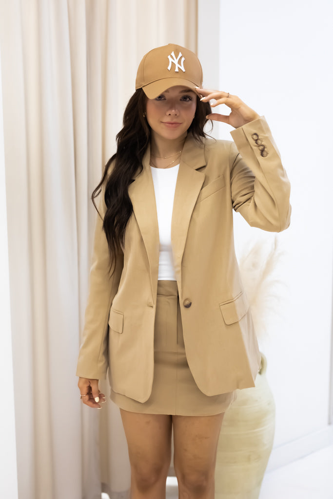 NEW BEAU BLAZER (NUDE)