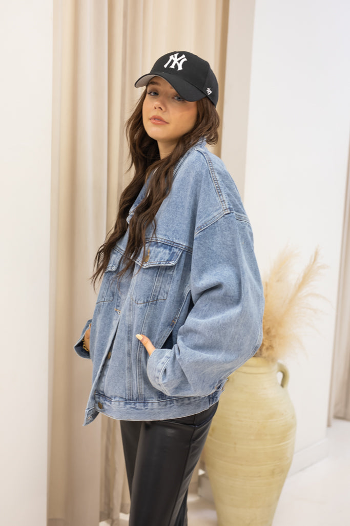 NEW STASIA OVERSIZED DENIM JACKET