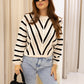 NEW FRANCESCA STRIPED SWEATER