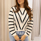 NEW FRANCESCA STRIPED SWEATER