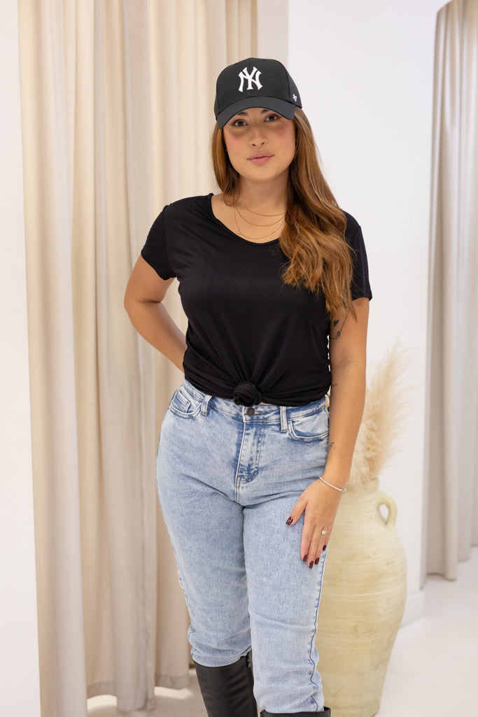 NEW MELISSA T-SHIRT (BLACK) | BEST SELLER