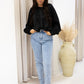 NEW STORMI SATIN BLOUSE (BLACK)