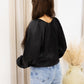 NEW STORMI SATIN BLOUSE (BLACK)