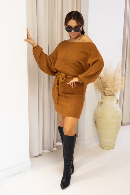 NEW PATRICIA KNIT SWEATER DRESS