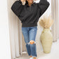 NEW TAYLA SWEATER (WASHED BLACK)