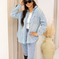 NEW BRIDGETT SHACKET (LIGHT DENIM WASH)