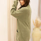 NEW AUDRINA MINI SWEATER DRESS (OLIVE)