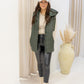 NEW JASMEEN PUFFER VEST (OLIVE)