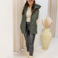 NEW JASMEEN PUFFER VEST (OLIVE)