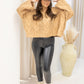 NEW TANIELLE CABLE KNIT SWEATER (TAUPE)