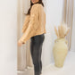 NEW TANIELLE CABLE KNIT SWEATER (TAUPE)