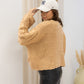 NEW TANIELLE CABLE KNIT SWEATER (TAUPE)