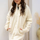 NEW WILLOW MICROFLEECE FLEECE COAT (IVORY)