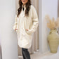 NEW WILLOW MICROFLEECE FLEECE COAT (IVORY)