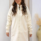 NEW WILLOW MICROFLEECE FLEECE COAT (IVORY)