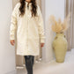 NEW WILLOW MICROFLEECE FLEECE COAT (IVORY)