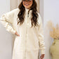 NEW WILLOW MICROFLEECE FLEECE COAT (IVORY)