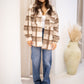 NEW GOLDIE TEDDY SHACKET (PLAID)