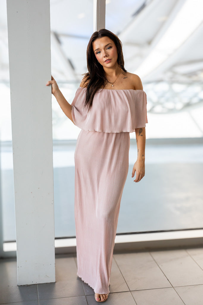 NEW SUTTON MAXI DRESS (PINK)