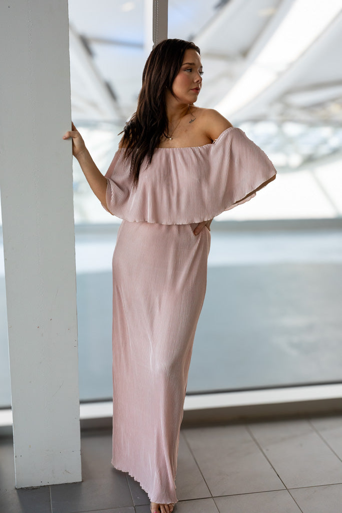 NEW SUTTON MAXI DRESS (PINK)