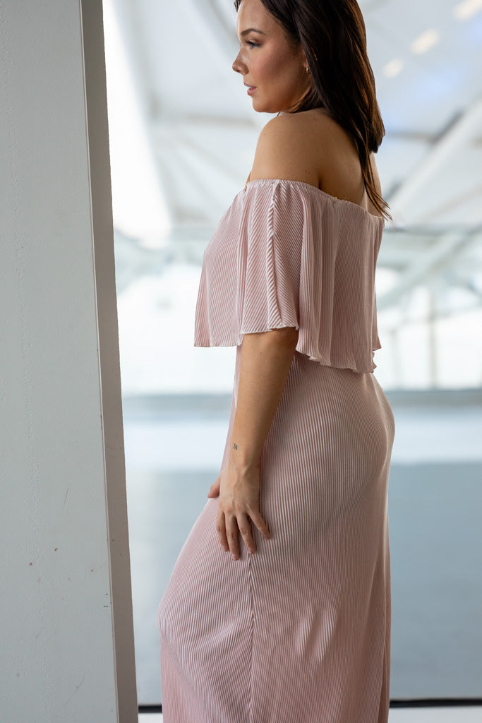 NEW SUTTON MAXI DRESS (PINK)