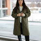 NEW FARRAH QUILTED COAT (OLIVE GREEN)