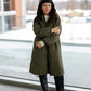 NEW FARRAH QUILTED COAT (OLIVE GREEN)