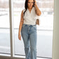 NEW BRIDGET BOOTCUT JEANS (LIGHTWASH)