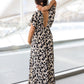 NEW JANE MAXI DRESS (ANIMAL PRINT)