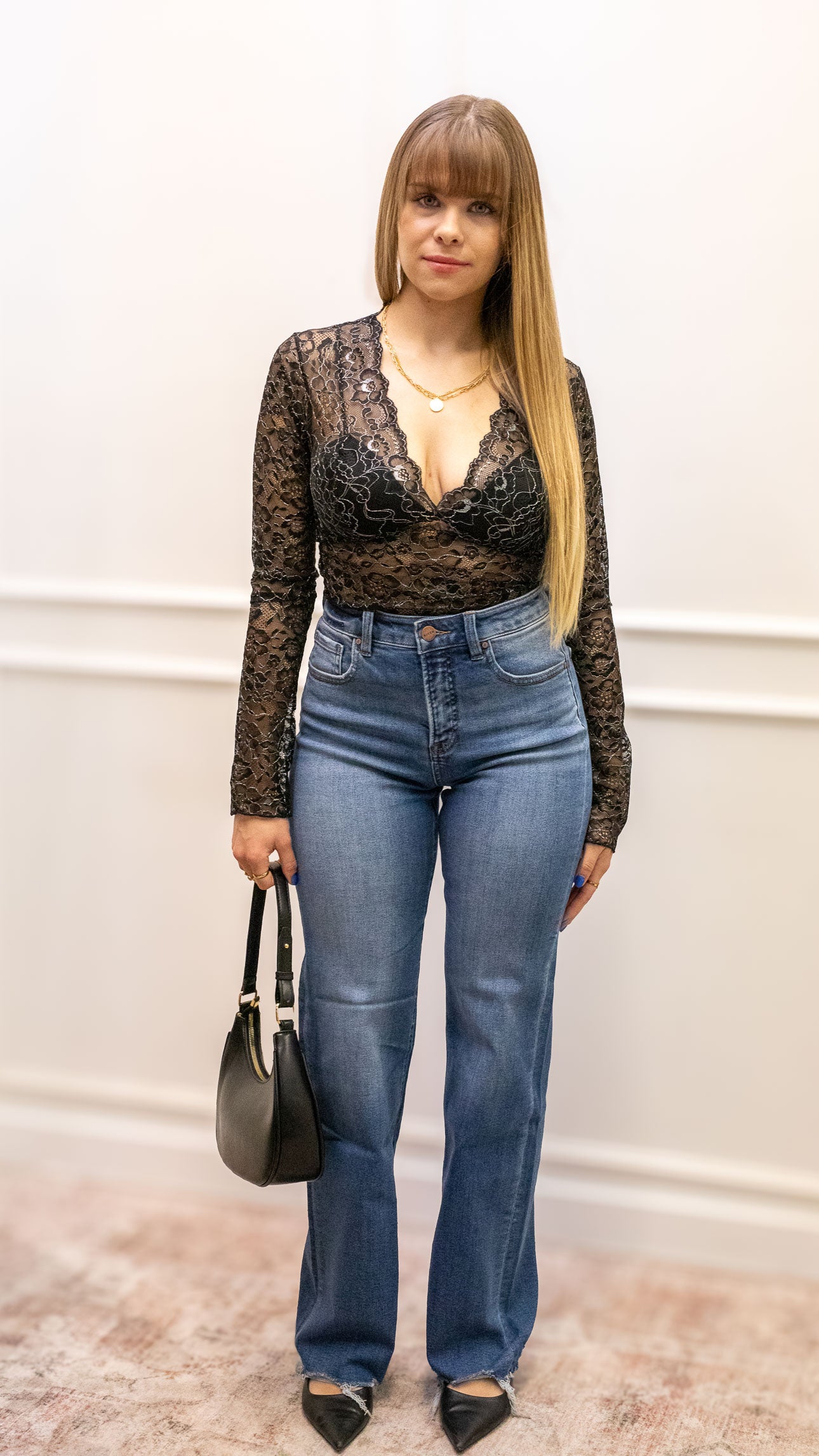 TIA - TUMMY CONTROL HIGH RISE BOOTCUT JEAN (RISEN)