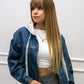 LANABELL DENIM HOODED JACKET