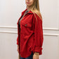 ROSIE RIBBED SHACKET | RED (BEST SELLER)
