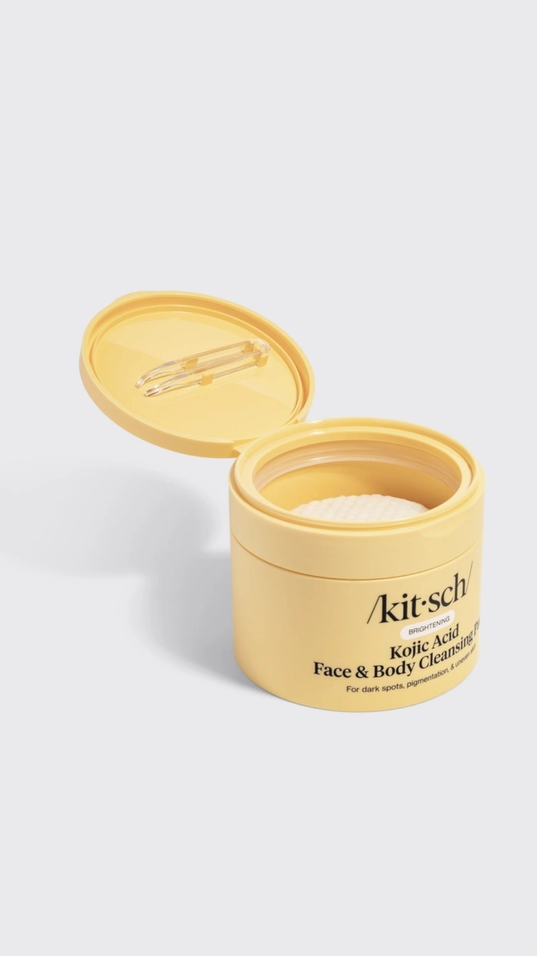 KOJIC ACID FACE &amp; BODY CLEANSING PADS | KITSCH