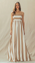 MODERN COAST BOLD STRIPE MAXI DRESS | TREND NOTES